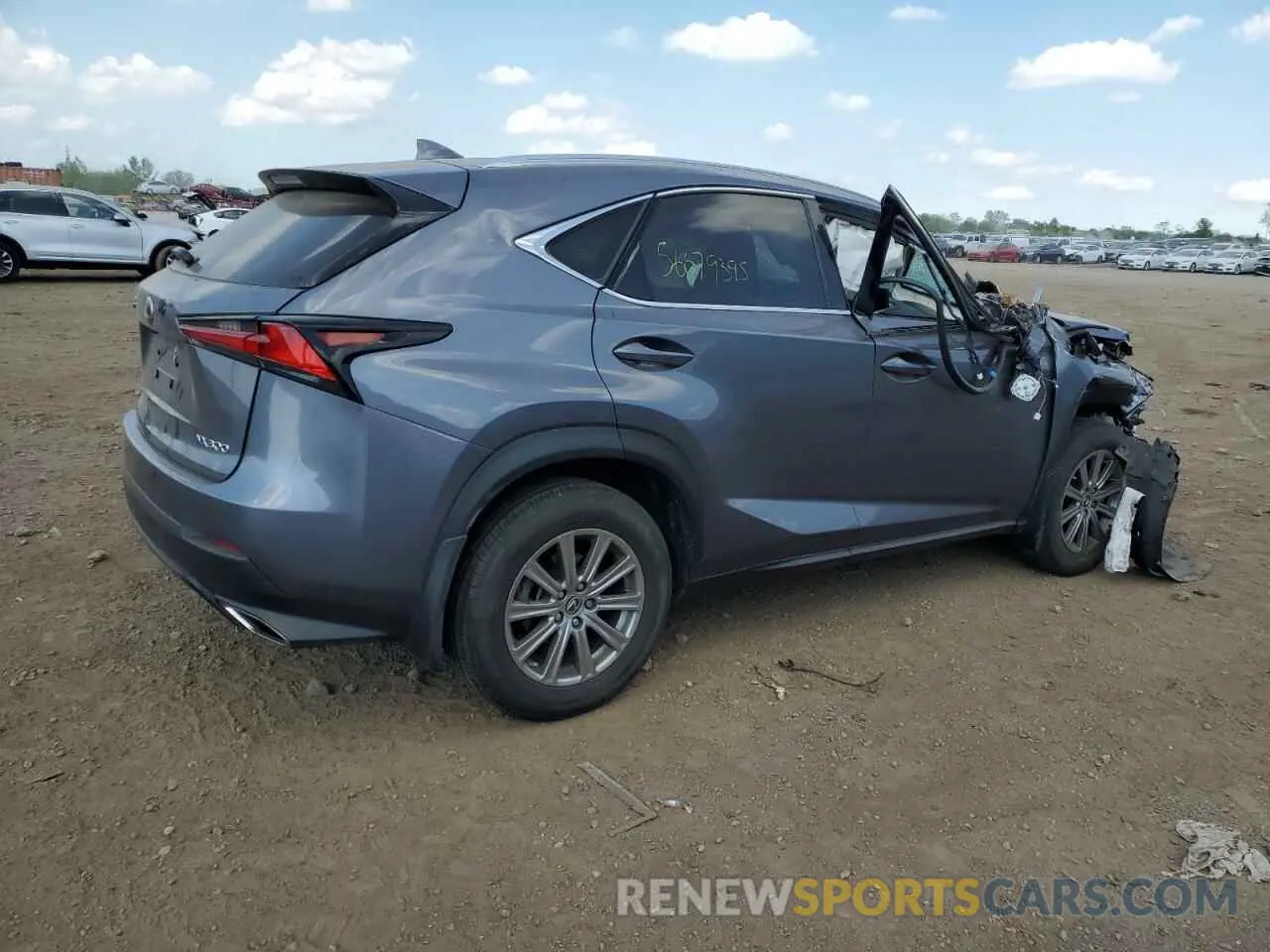 3 Photograph of a damaged car JTJDARDZ2M2263447 LEXUS NX 2021