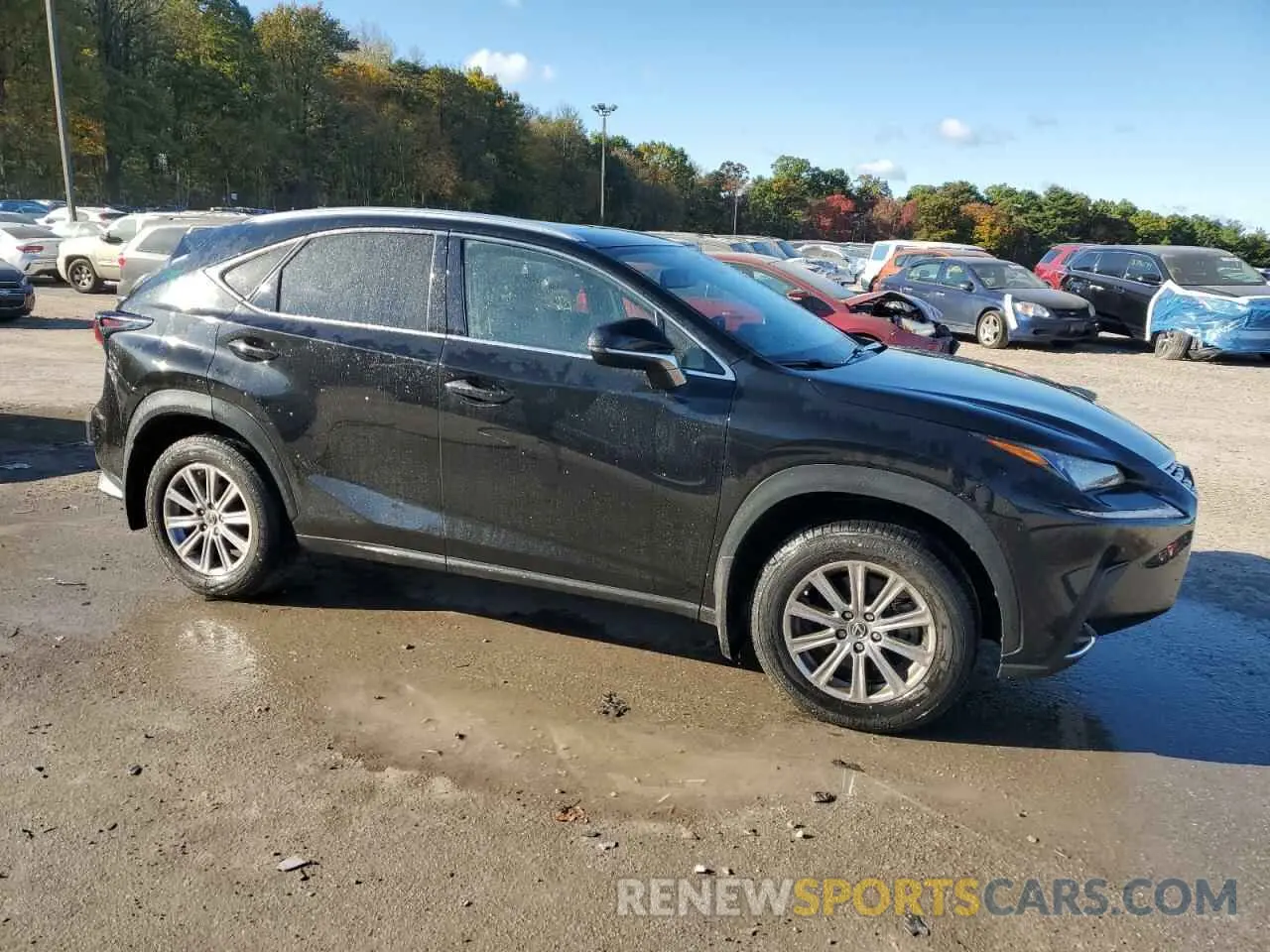 4 Фотография поврежденного автомобиля JTJDARDZ3M5030059 LEXUS NX 2021