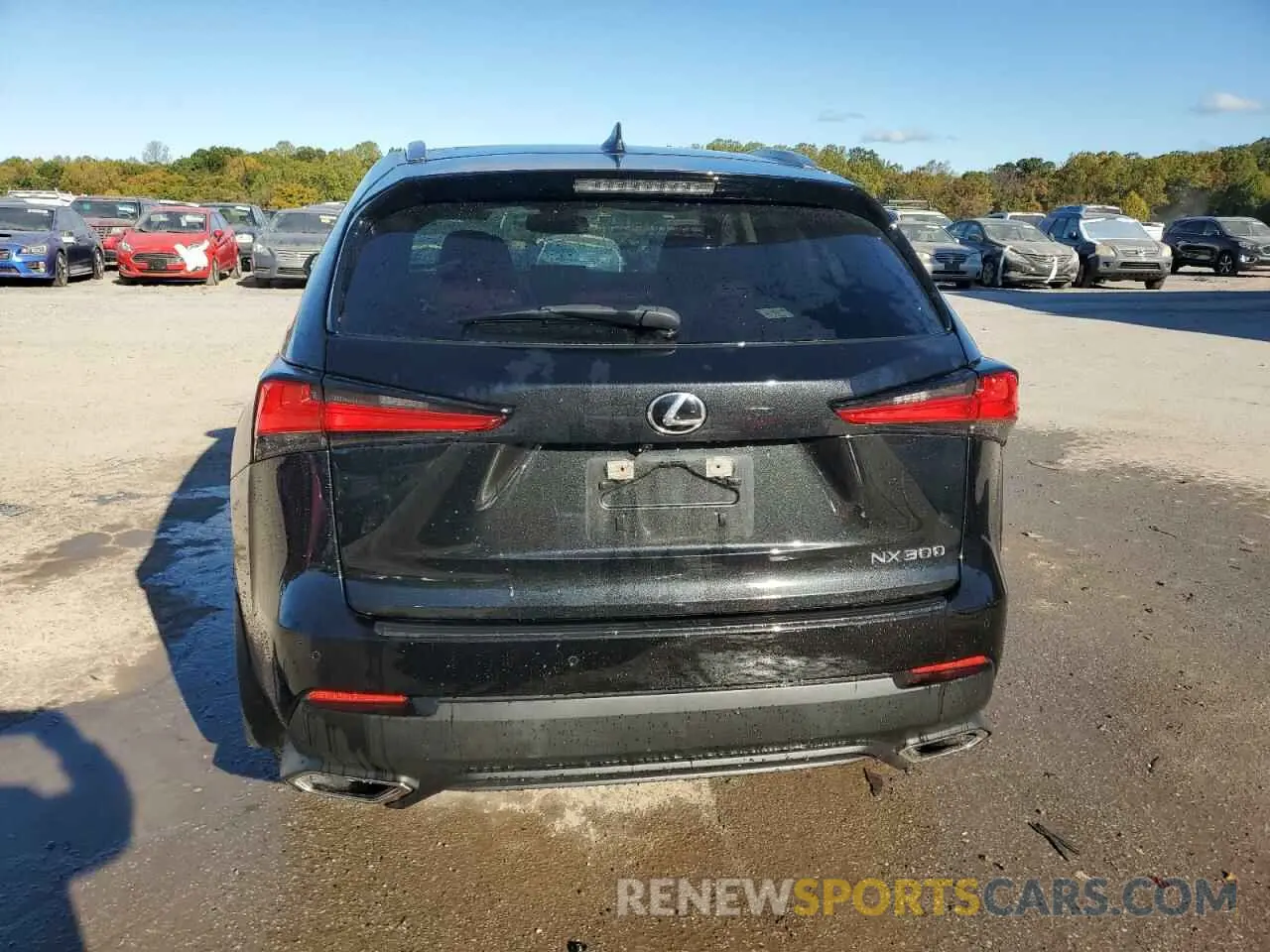6 Фотография поврежденного автомобиля JTJDARDZ3M5030059 LEXUS NX 2021