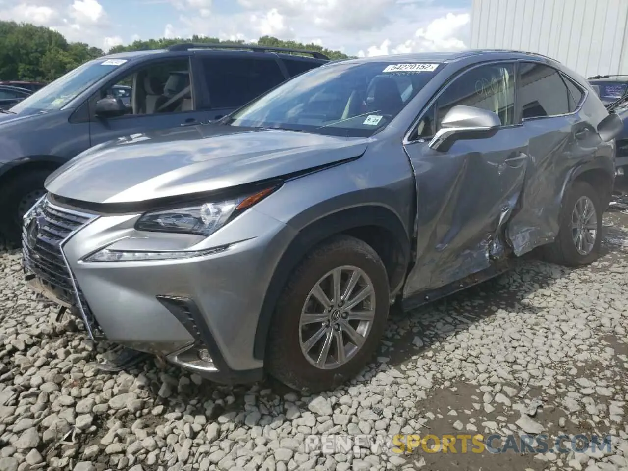 2 Photograph of a damaged car JTJDARDZ4M2237299 LEXUS NX 2021