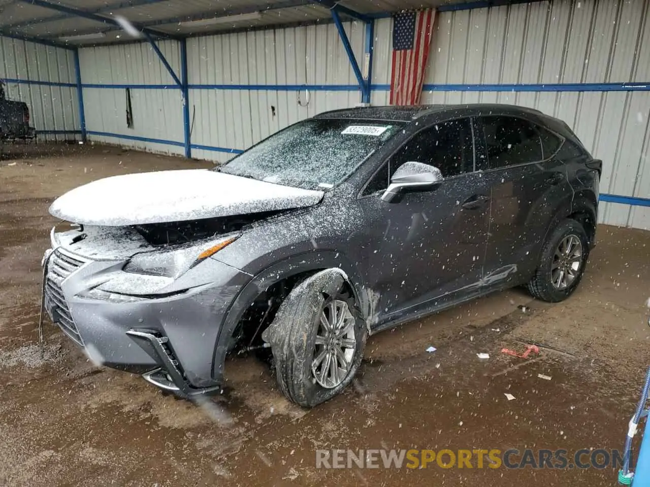 1 Фотография поврежденного автомобиля JTJDARDZ7M2243324 LEXUS NX 2021