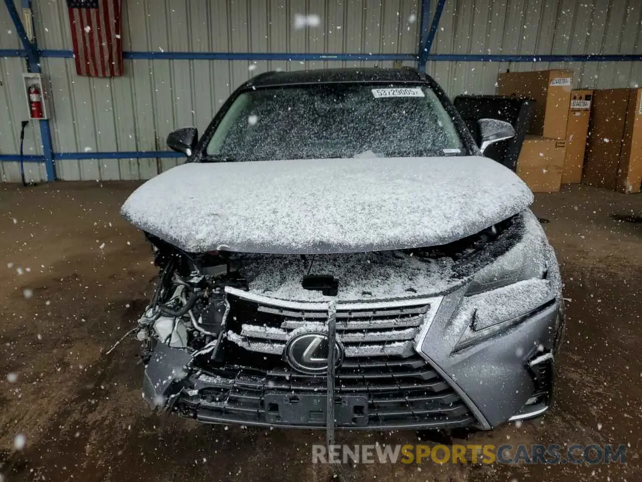 5 Фотография поврежденного автомобиля JTJDARDZ7M2243324 LEXUS NX 2021