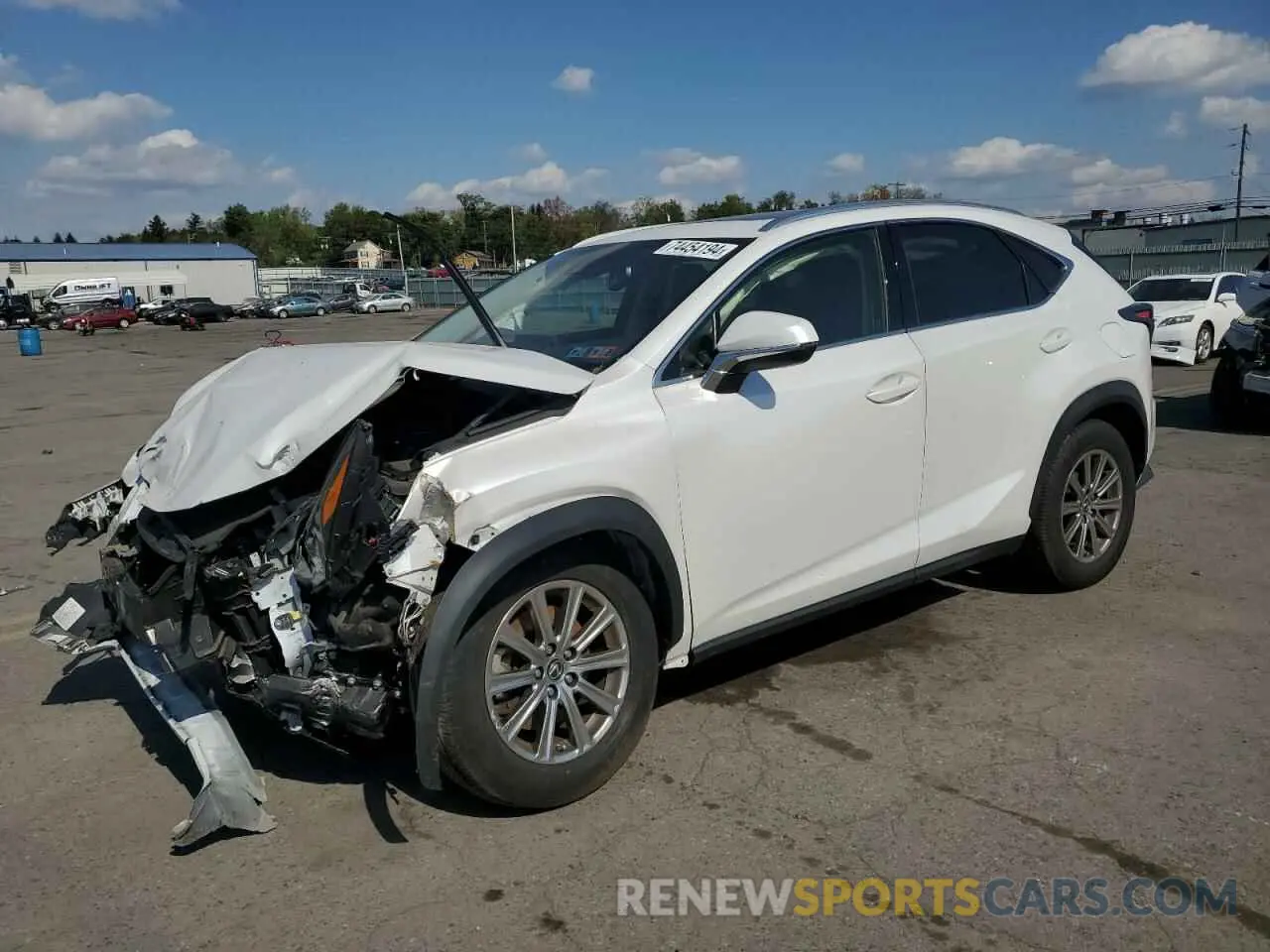 1 Фотография поврежденного автомобиля JTJDARDZ7M5020733 LEXUS NX 2021