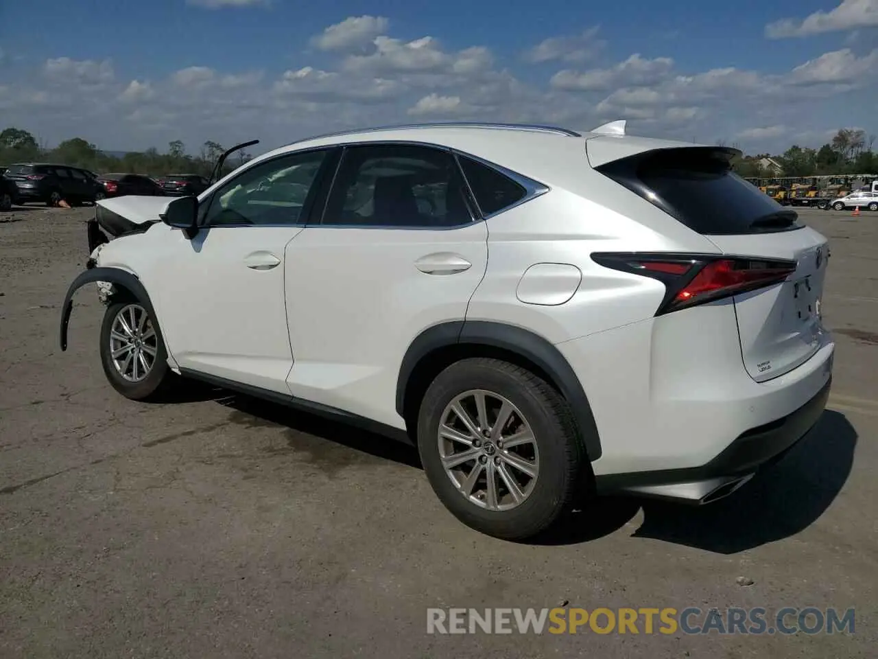 2 Фотография поврежденного автомобиля JTJDARDZ7M5020733 LEXUS NX 2021