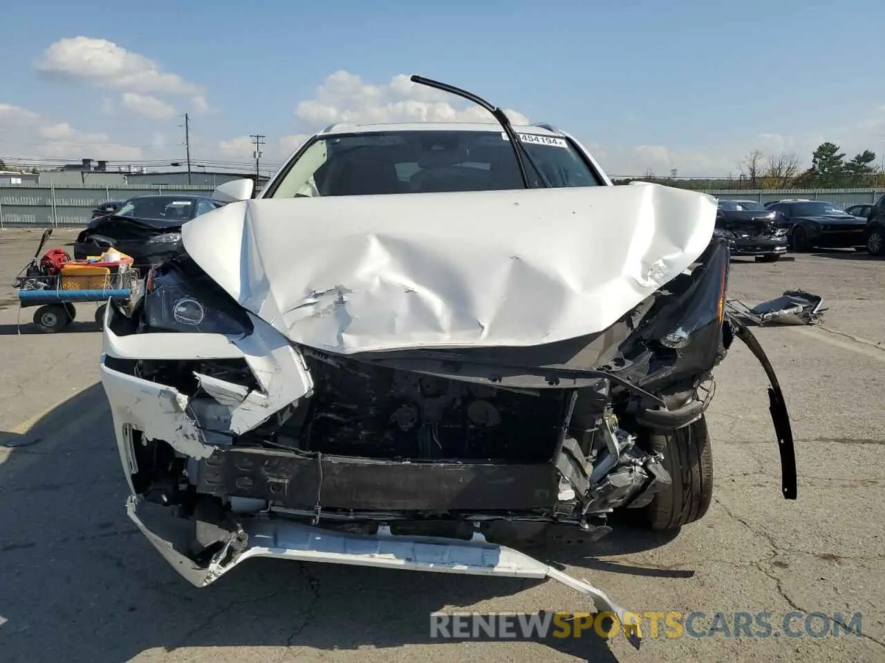 5 Фотография поврежденного автомобиля JTJDARDZ7M5020733 LEXUS NX 2021