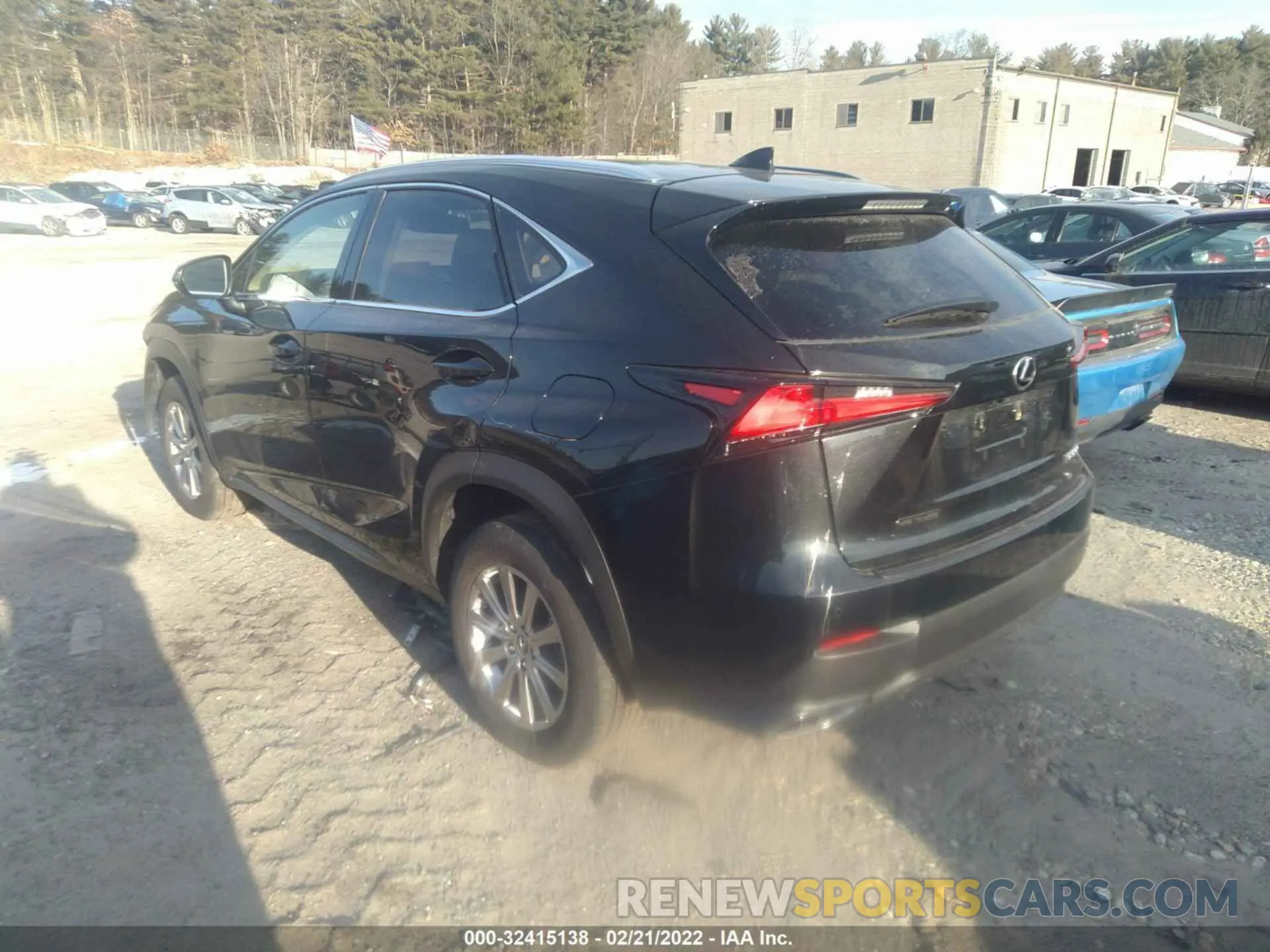 3 Photograph of a damaged car JTJDARDZ9M2254020 LEXUS NX 2021
