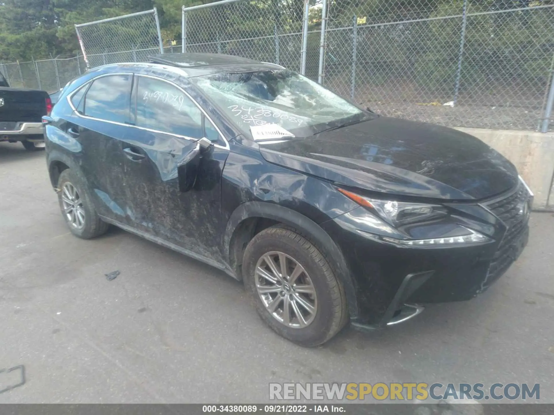 1 Фотография поврежденного автомобиля JTJDARDZ9M5023777 LEXUS NX 2021