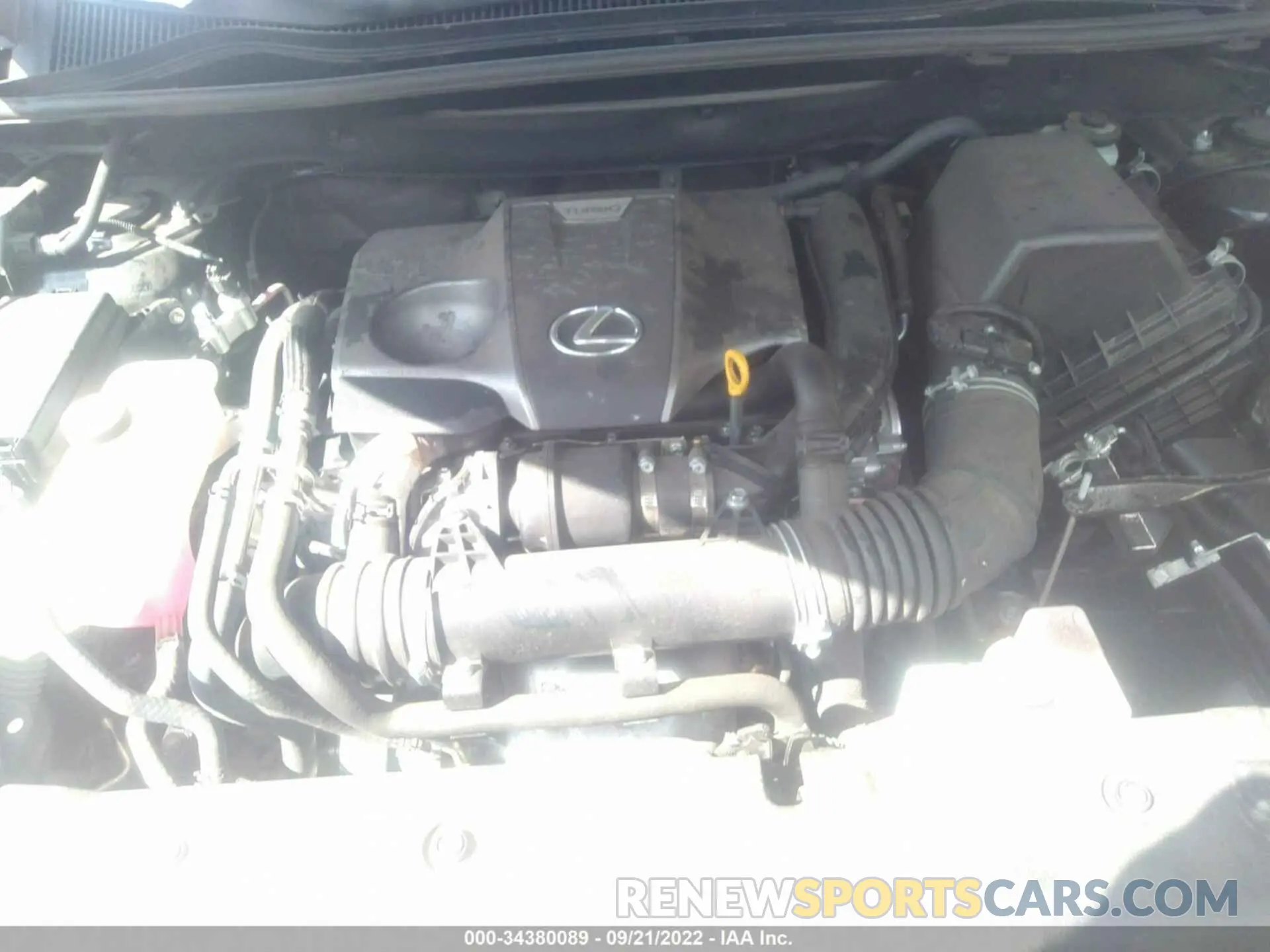 10 Фотография поврежденного автомобиля JTJDARDZ9M5023777 LEXUS NX 2021