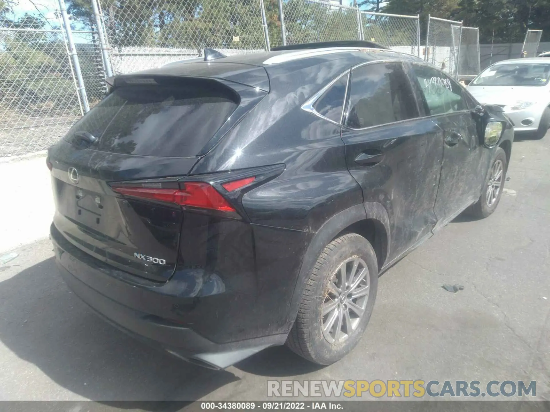 4 Фотография поврежденного автомобиля JTJDARDZ9M5023777 LEXUS NX 2021