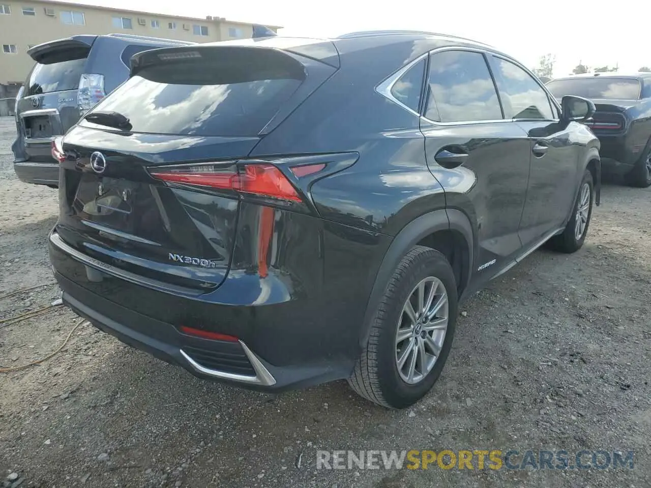 4 Фотография поврежденного автомобиля JTJDJRDZ1M2158477 LEXUS NX 2021