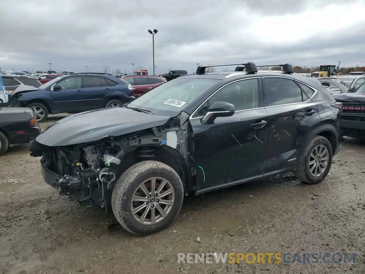 1 Фотография поврежденного автомобиля JTJDJRDZ1M2161685 LEXUS NX 2021