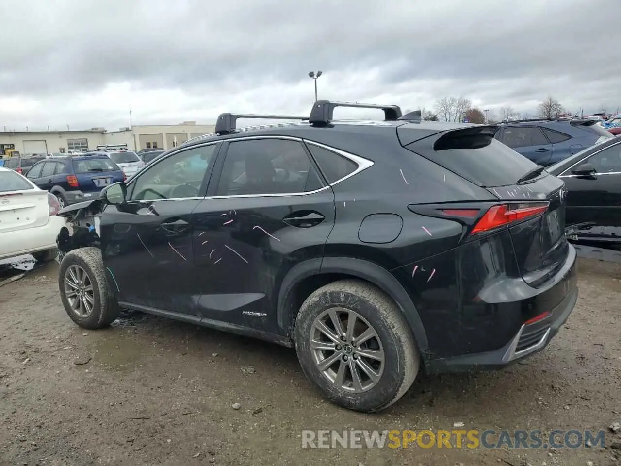 2 Фотография поврежденного автомобиля JTJDJRDZ1M2161685 LEXUS NX 2021