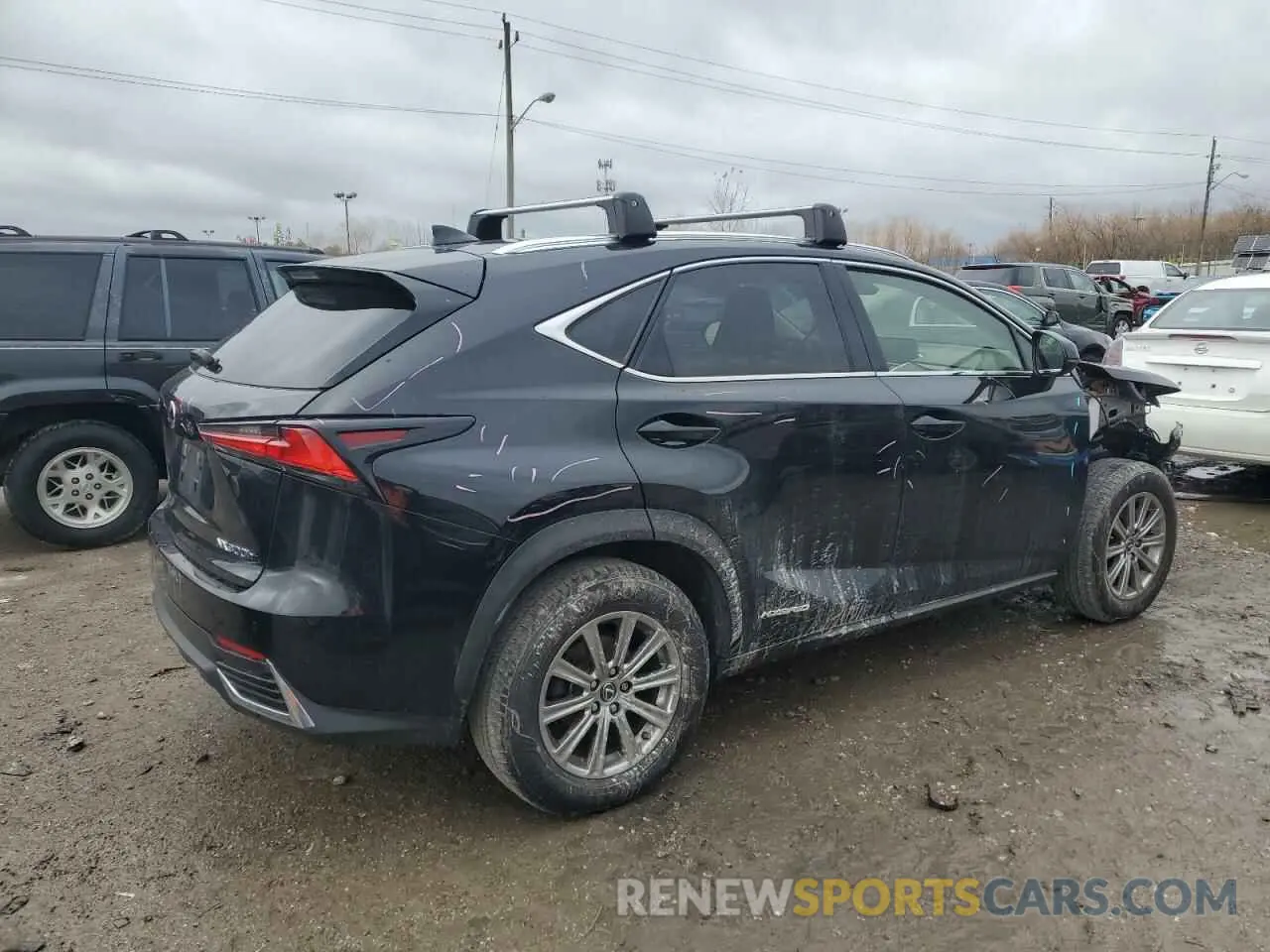 3 Фотография поврежденного автомобиля JTJDJRDZ1M2161685 LEXUS NX 2021