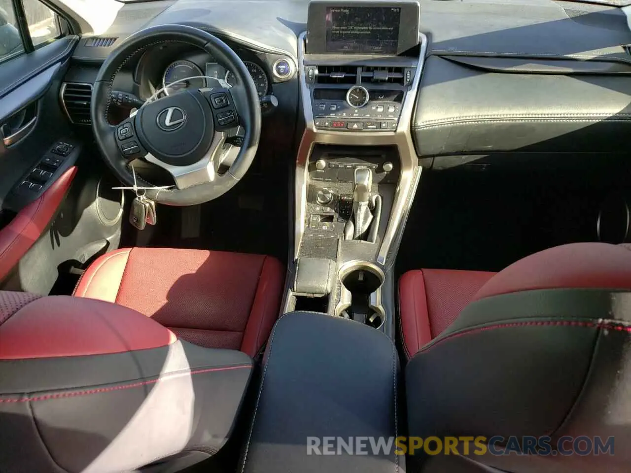 8 Фотография поврежденного автомобиля JTJDJRDZ7M2154210 LEXUS NX 2021
