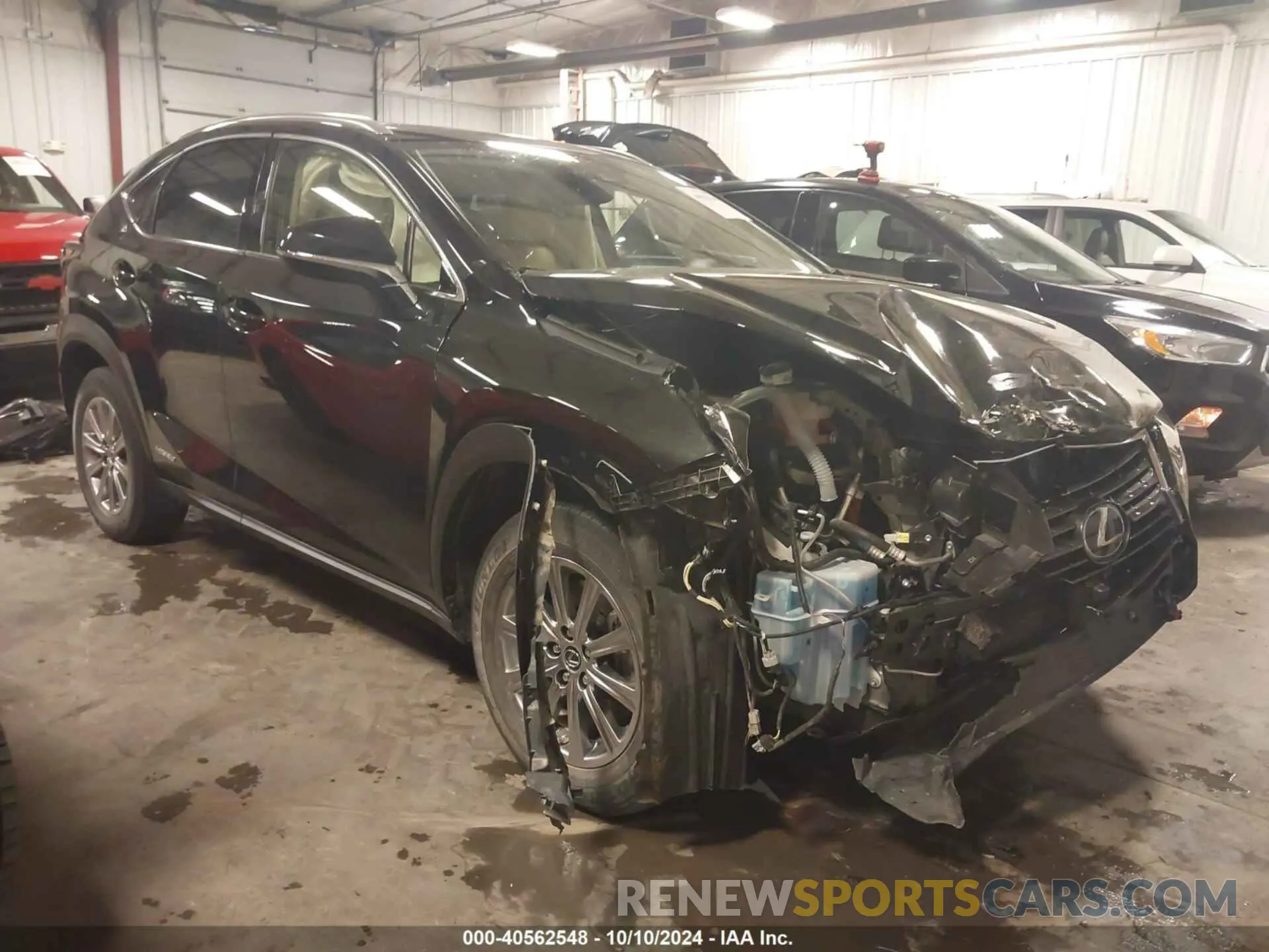 1 Photograph of a damaged car JTJDJRDZ9M5012875 LEXUS NX 2021