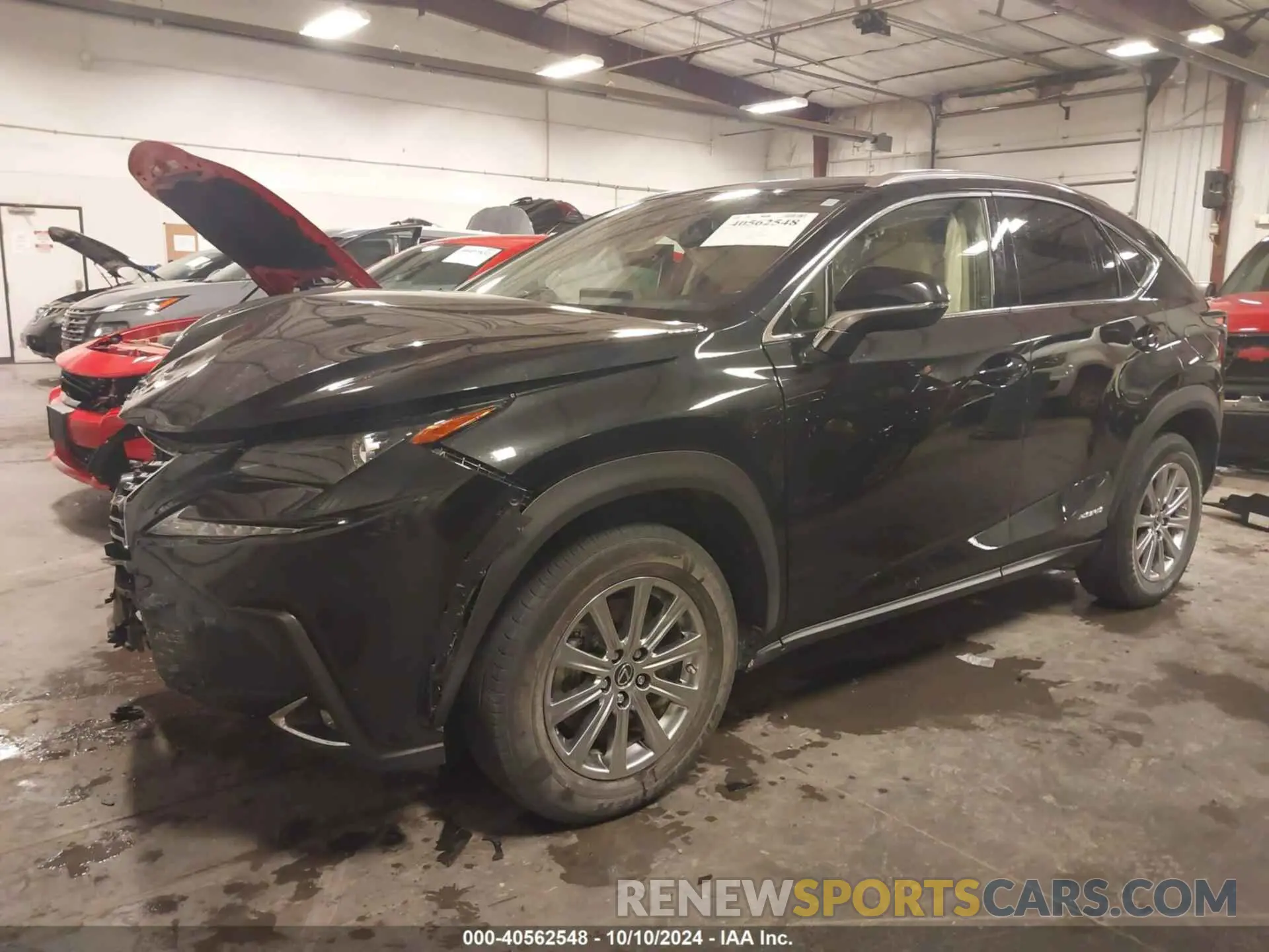 2 Photograph of a damaged car JTJDJRDZ9M5012875 LEXUS NX 2021