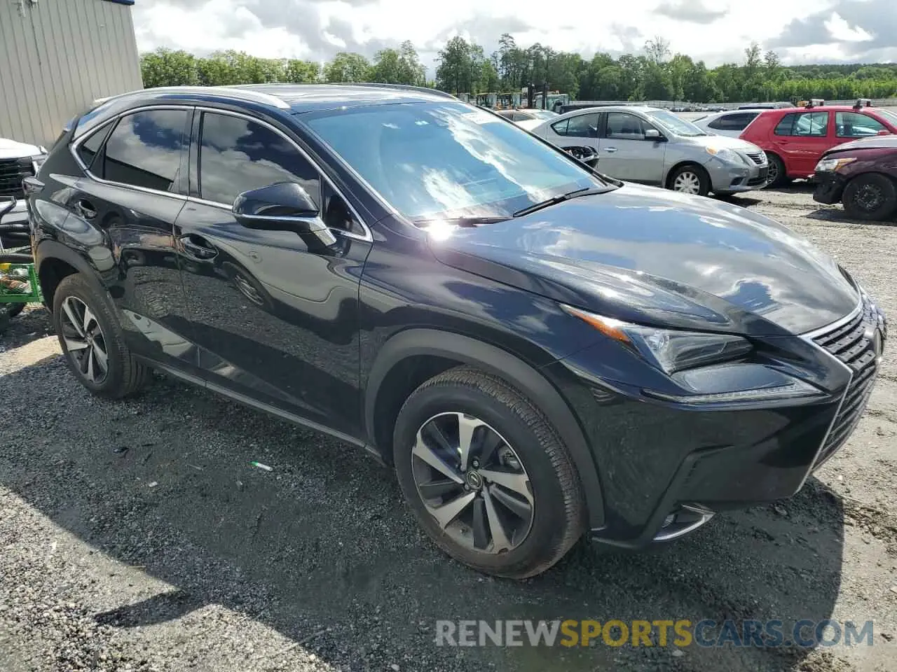 4 Photograph of a damaged car JTJGARBZ0M2182236 LEXUS NX 2021