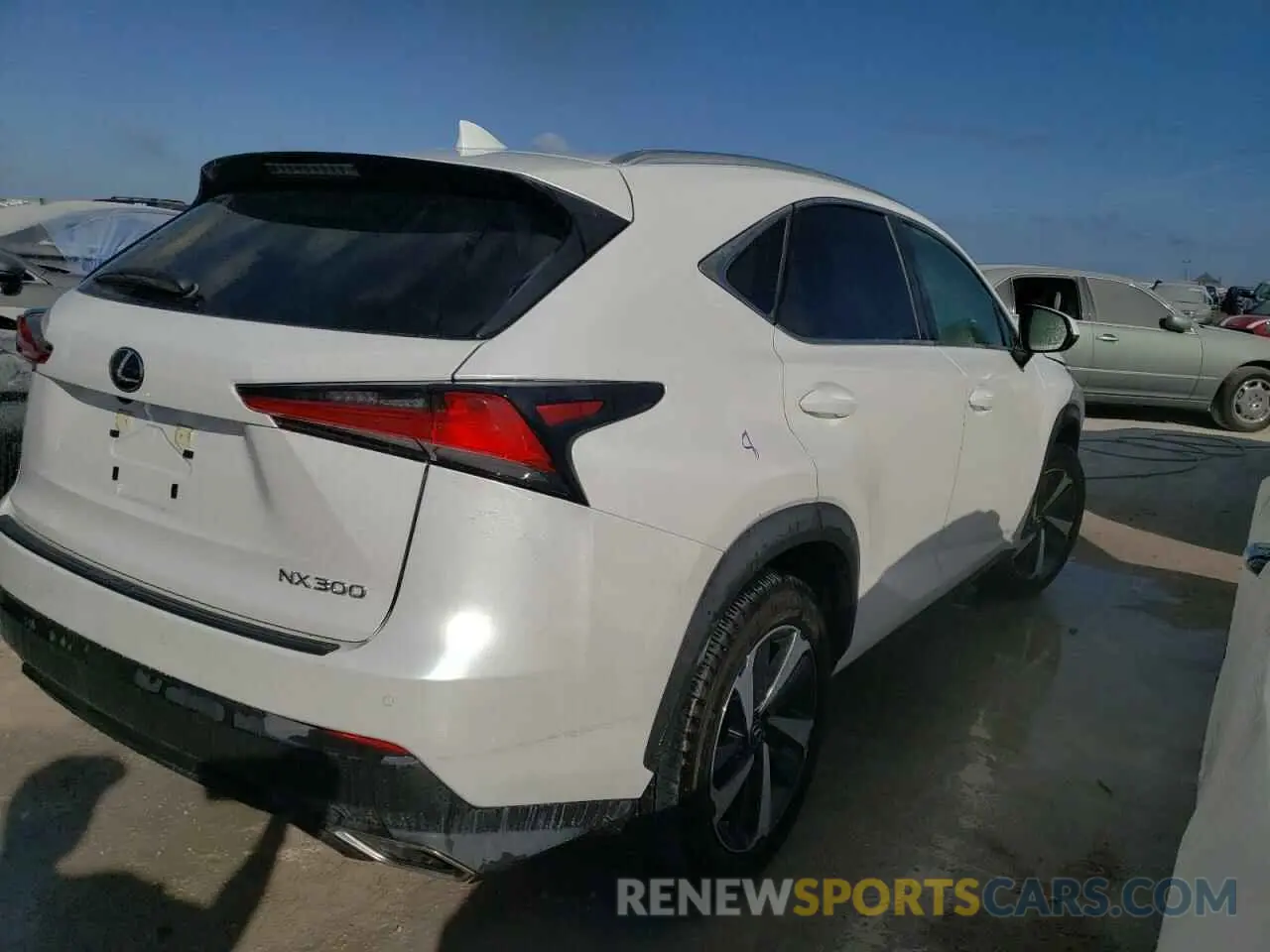 4 Photograph of a damaged car JTJGARBZ0M5024557 LEXUS NX 2021