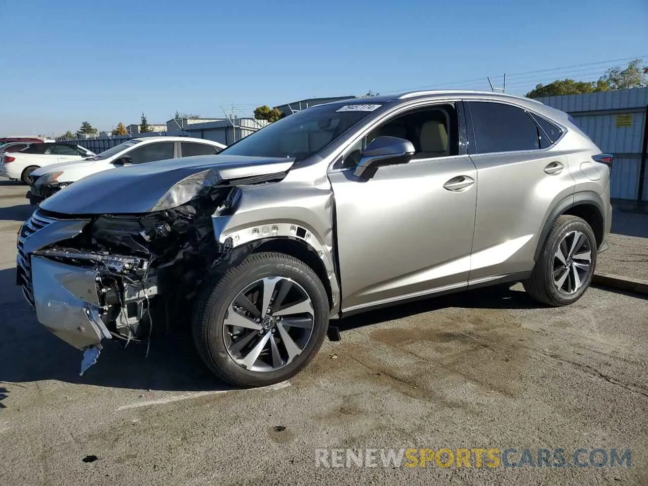 1 Фотография поврежденного автомобиля JTJGARBZ1M5033302 LEXUS NX 2021
