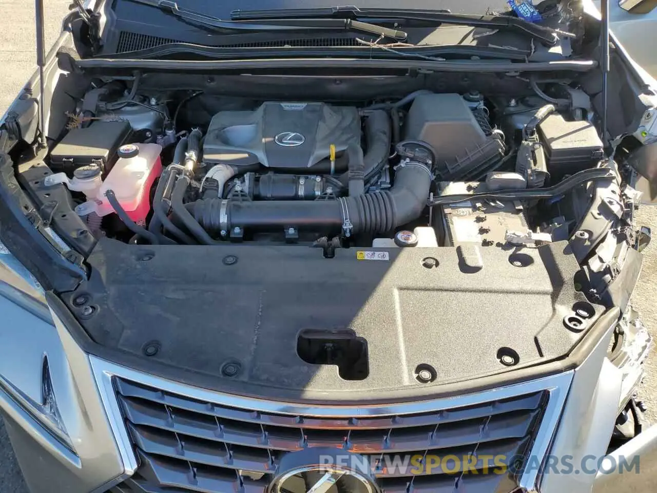 11 Фотография поврежденного автомобиля JTJGARBZ1M5033302 LEXUS NX 2021
