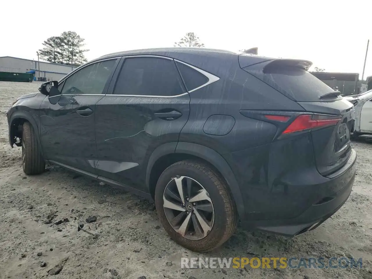 2 Фотография поврежденного автомобиля JTJGARBZ2M2182769 LEXUS NX 2021