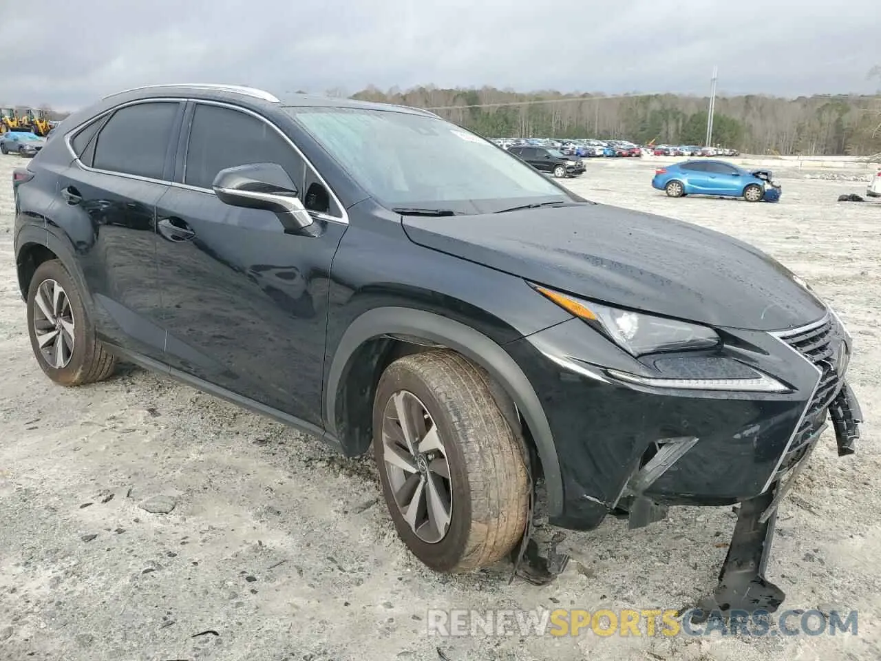 4 Фотография поврежденного автомобиля JTJGARBZ2M2182769 LEXUS NX 2021