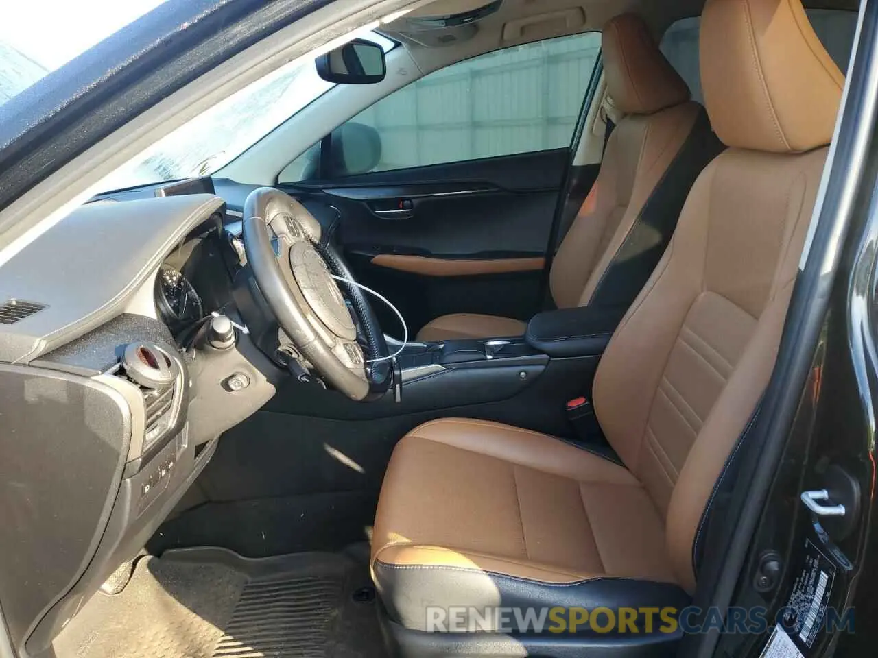 7 Фотография поврежденного автомобиля JTJGARBZ2M2182769 LEXUS NX 2021