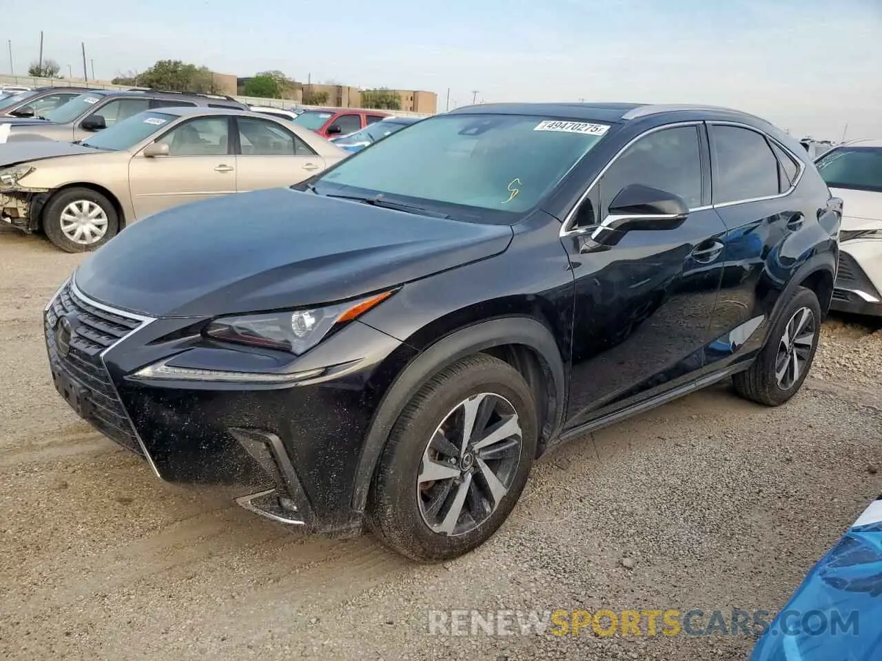 1 Photograph of a damaged car JTJGARBZ2M2187826 LEXUS NX 2021