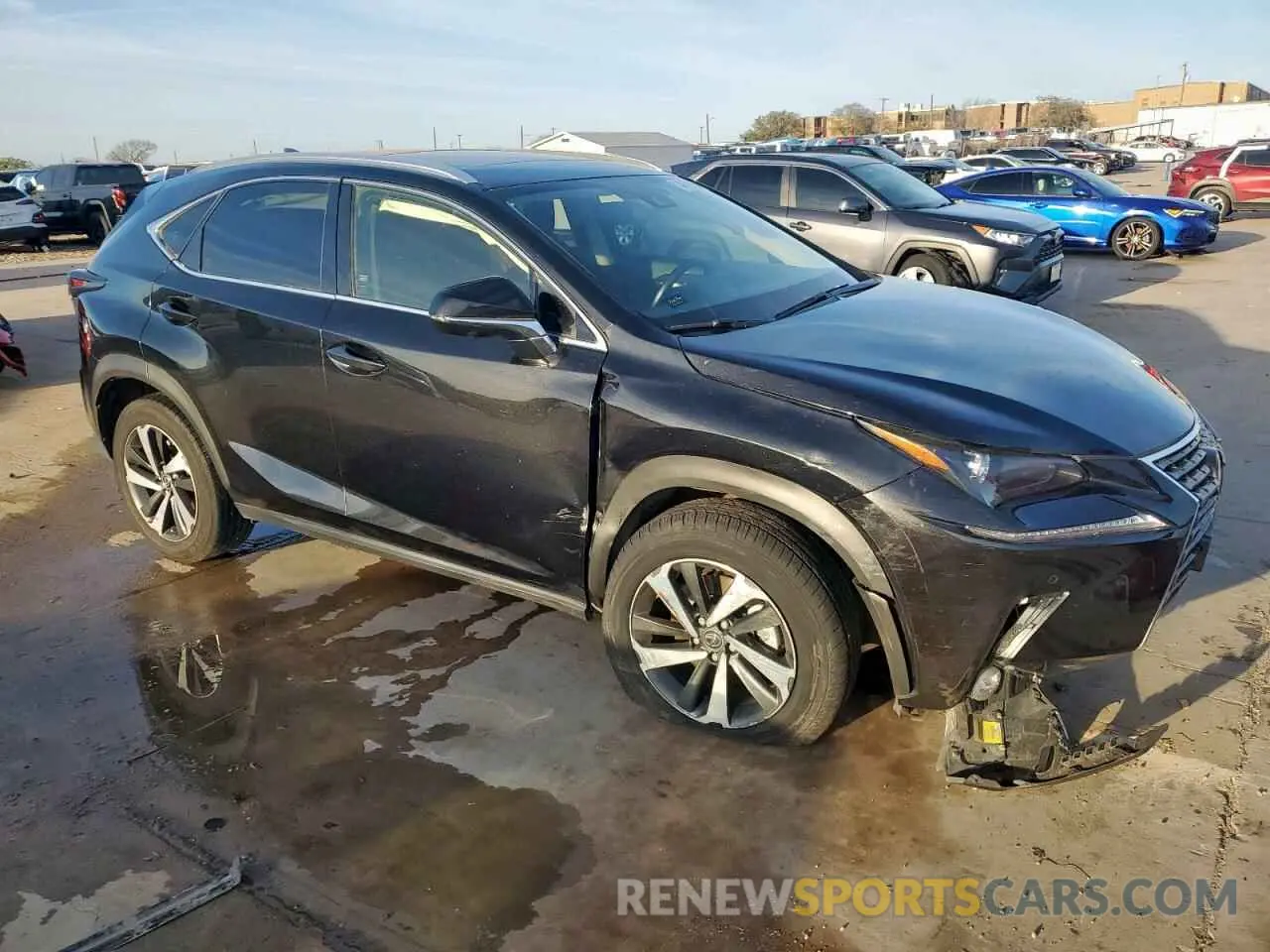 4 Photograph of a damaged car JTJGARBZ2M2187826 LEXUS NX 2021