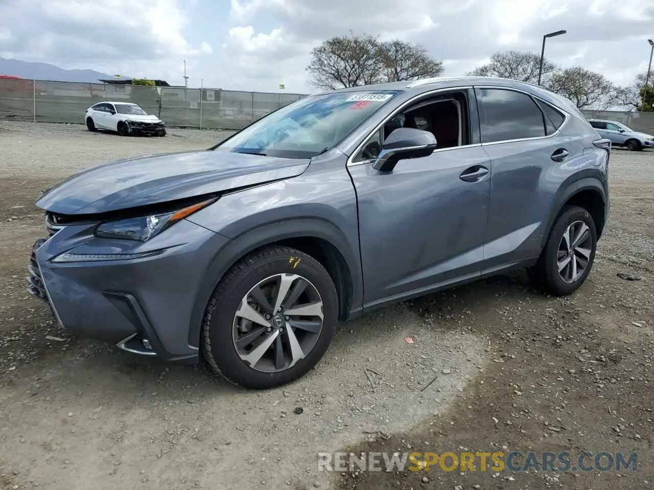 1 Photograph of a damaged car JTJGARBZ3M2183705 LEXUS NX 2021