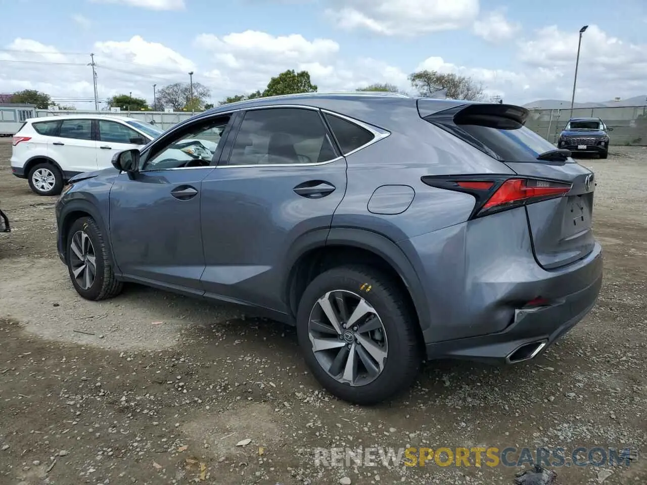 2 Photograph of a damaged car JTJGARBZ3M2183705 LEXUS NX 2021