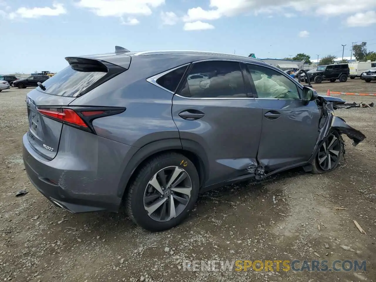 3 Photograph of a damaged car JTJGARBZ3M2183705 LEXUS NX 2021