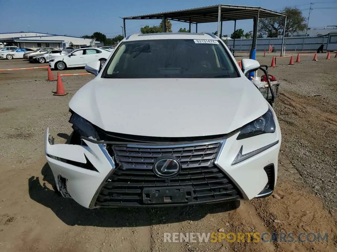 5 Фотография поврежденного автомобиля JTJGARBZ3M5025430 LEXUS NX 2021