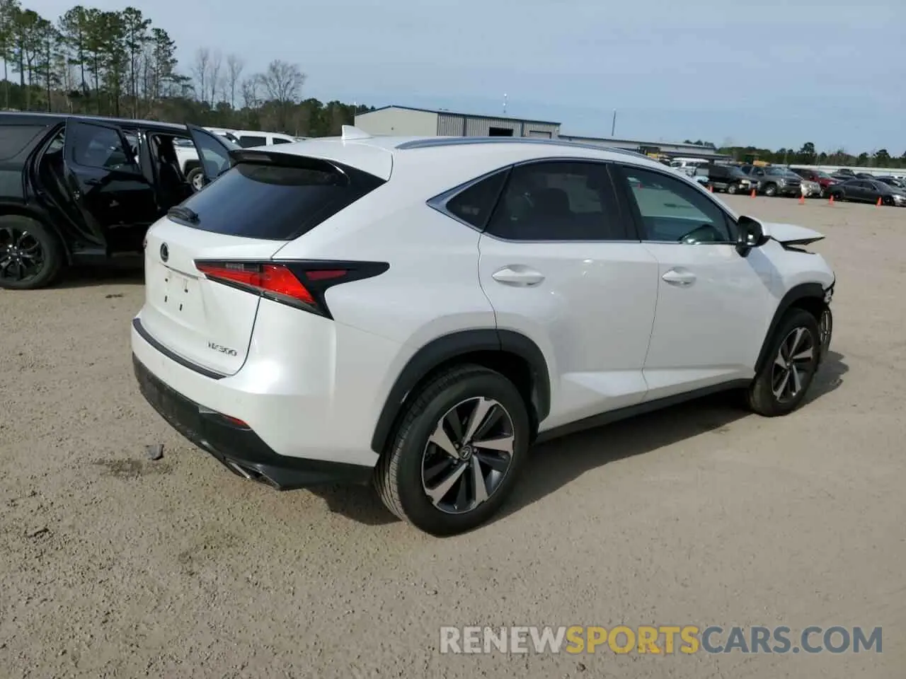 3 Фотография поврежденного автомобиля JTJGARBZ3M5030742 LEXUS NX 2021