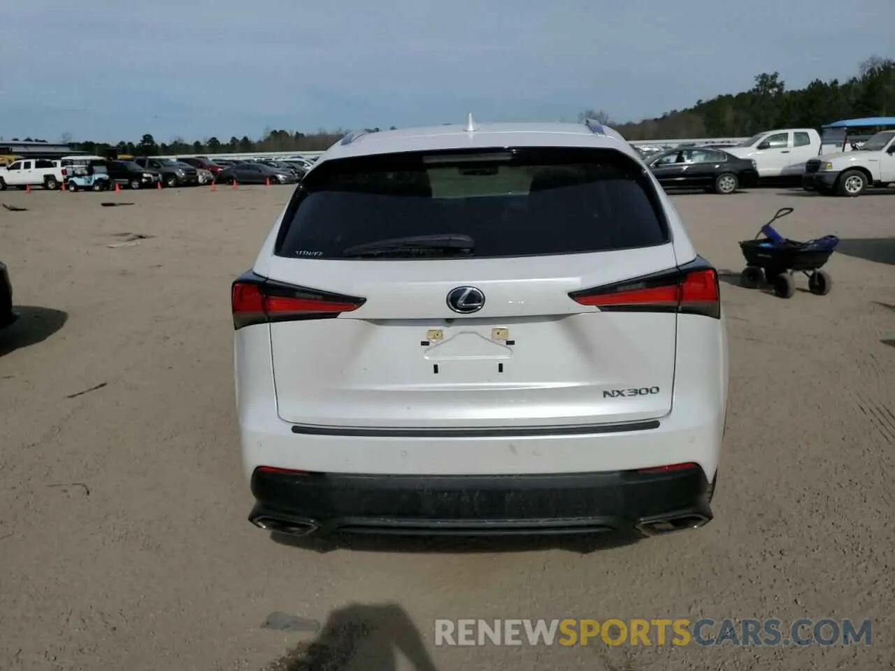 6 Фотография поврежденного автомобиля JTJGARBZ3M5030742 LEXUS NX 2021