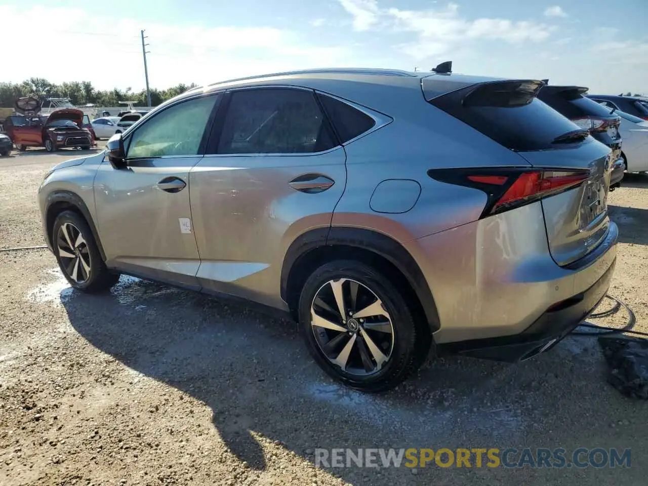 2 Photograph of a damaged car JTJGARBZ5M2190056 LEXUS NX 2021