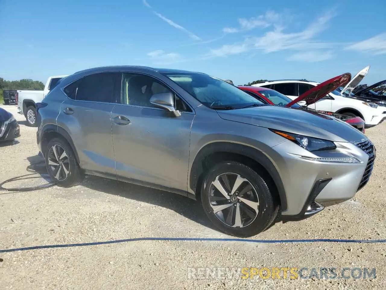 4 Photograph of a damaged car JTJGARBZ5M2190056 LEXUS NX 2021