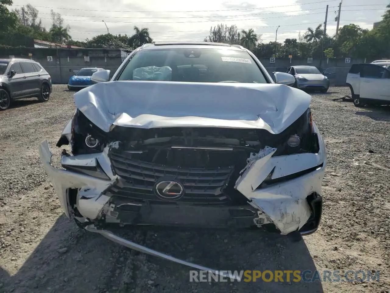 5 Photograph of a damaged car JTJGARBZ5M5034081 LEXUS NX 2021