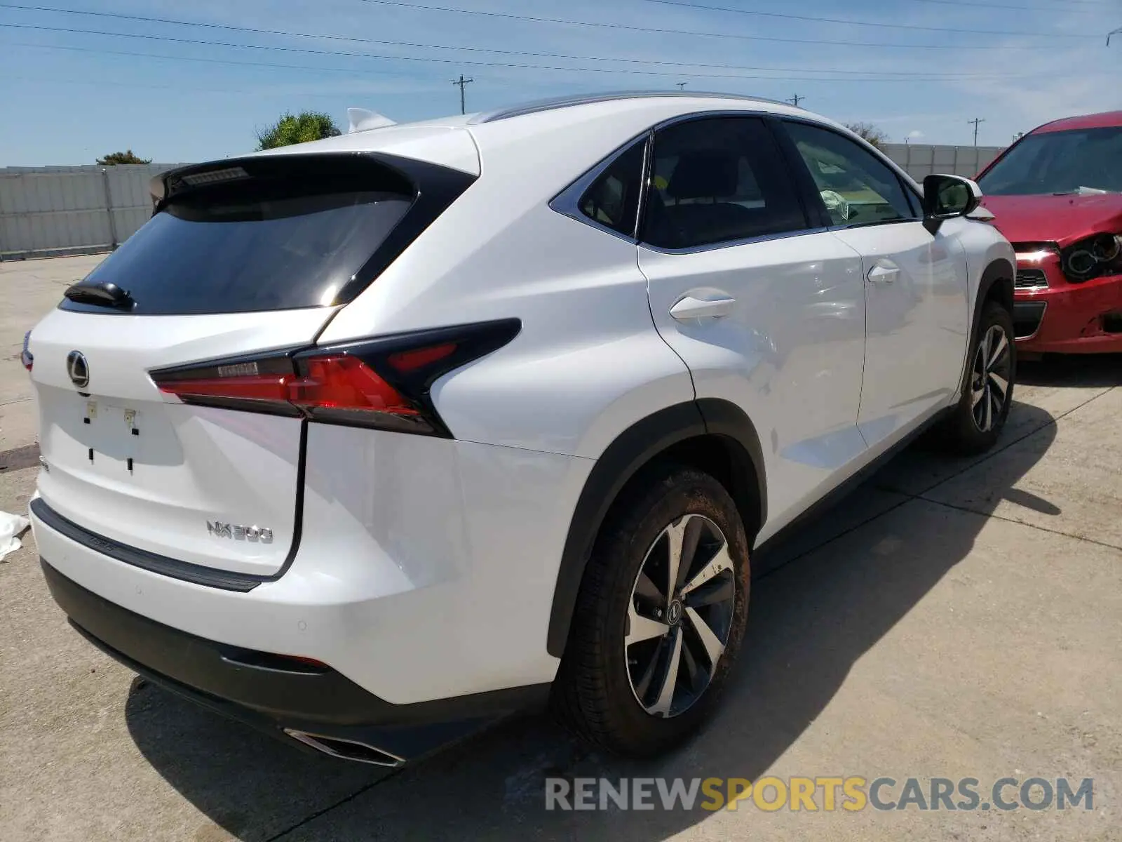 4 Photograph of a damaged car JTJGARBZ7M5021820 LEXUS NX 2021