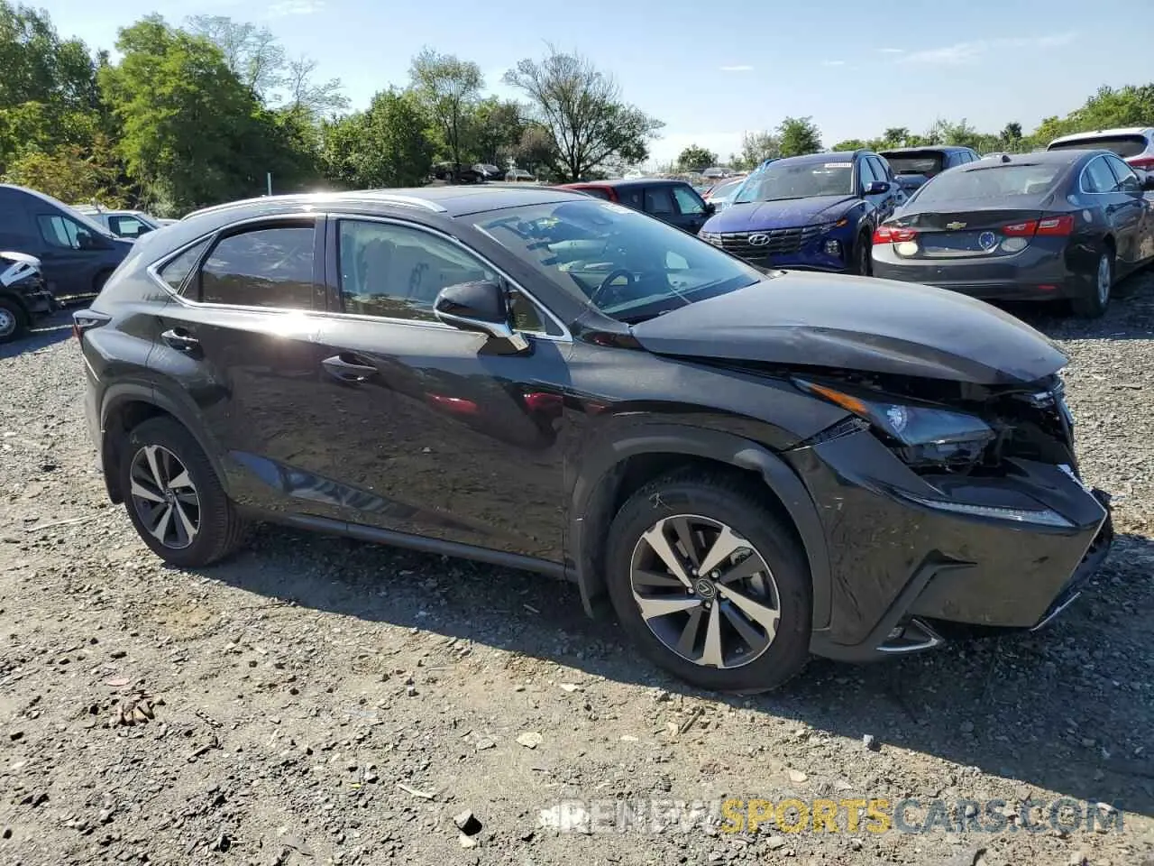 4 Photograph of a damaged car JTJGARDZ0M2257904 LEXUS NX 2021