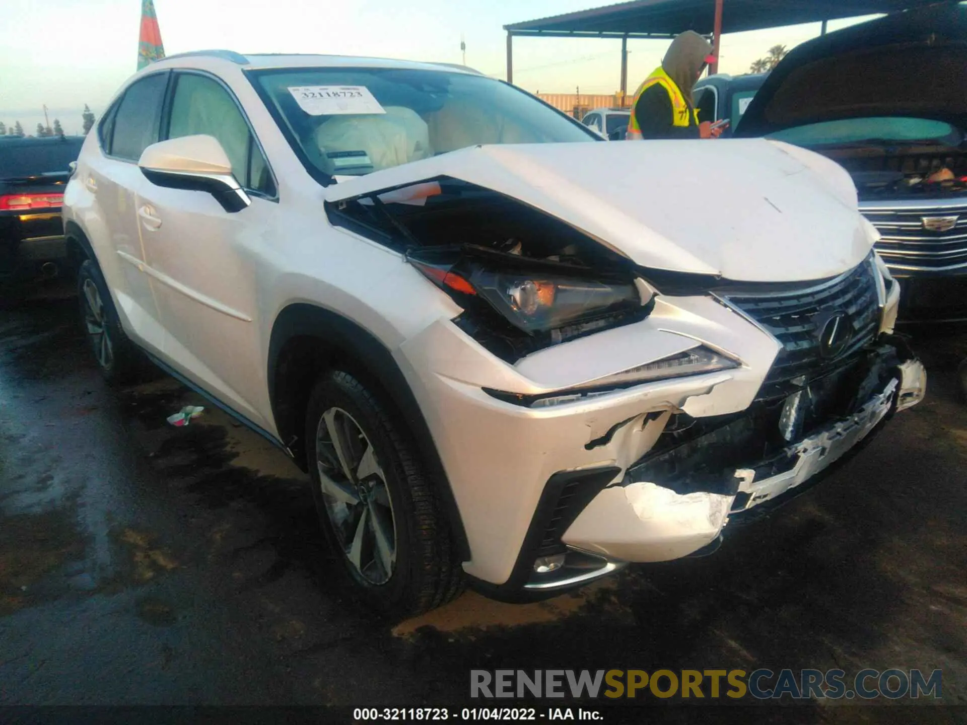1 Photograph of a damaged car JTJGARDZ1M5018859 LEXUS NX 2021