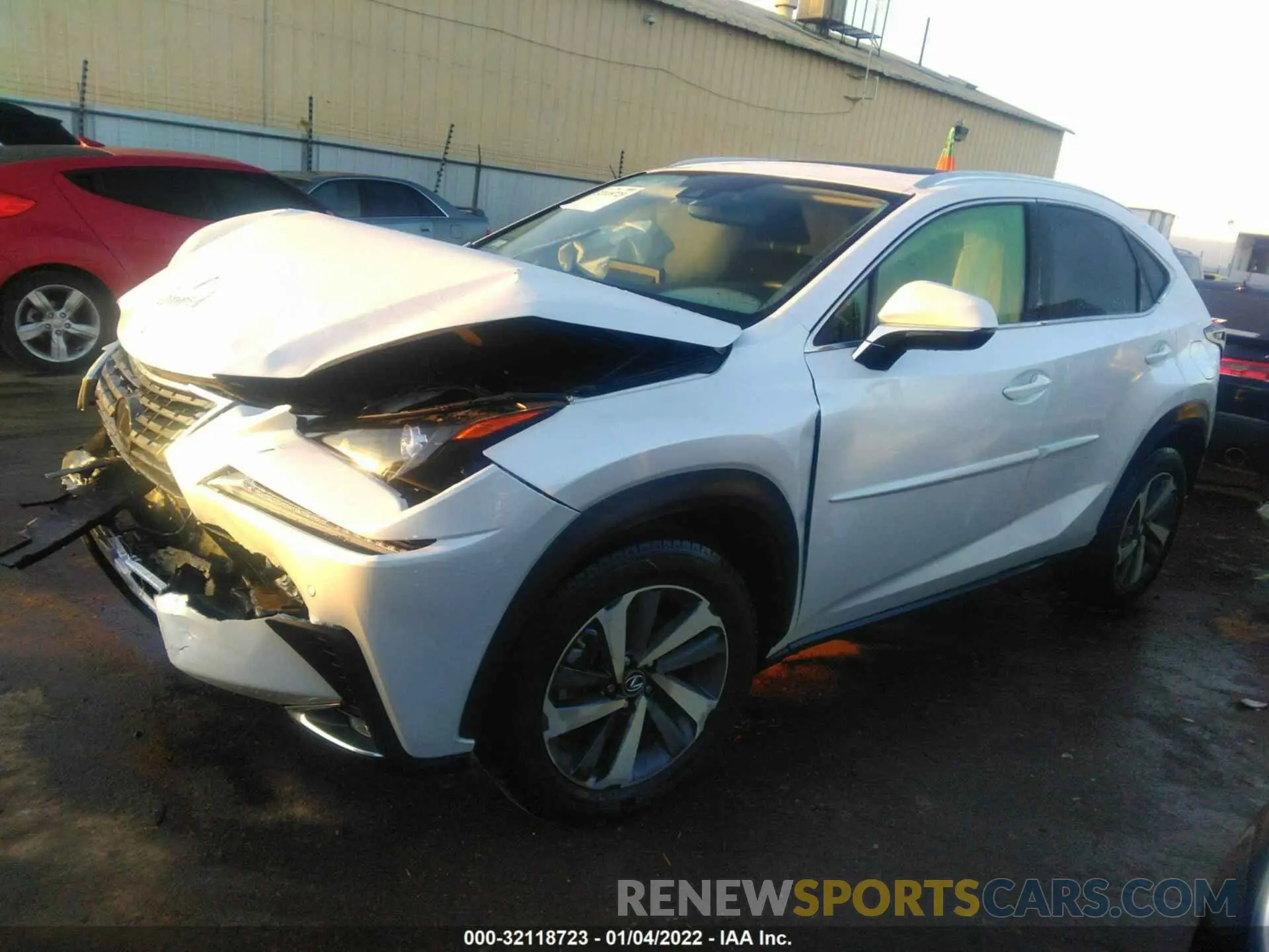 2 Photograph of a damaged car JTJGARDZ1M5018859 LEXUS NX 2021