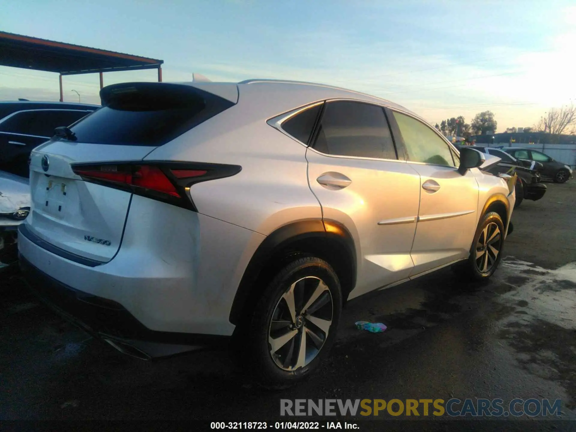 4 Photograph of a damaged car JTJGARDZ1M5018859 LEXUS NX 2021