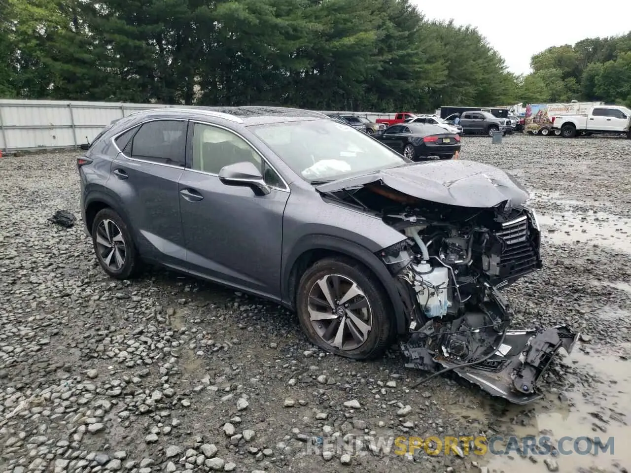 4 Photograph of a damaged car JTJGARDZ4M2248381 LEXUS NX 2021