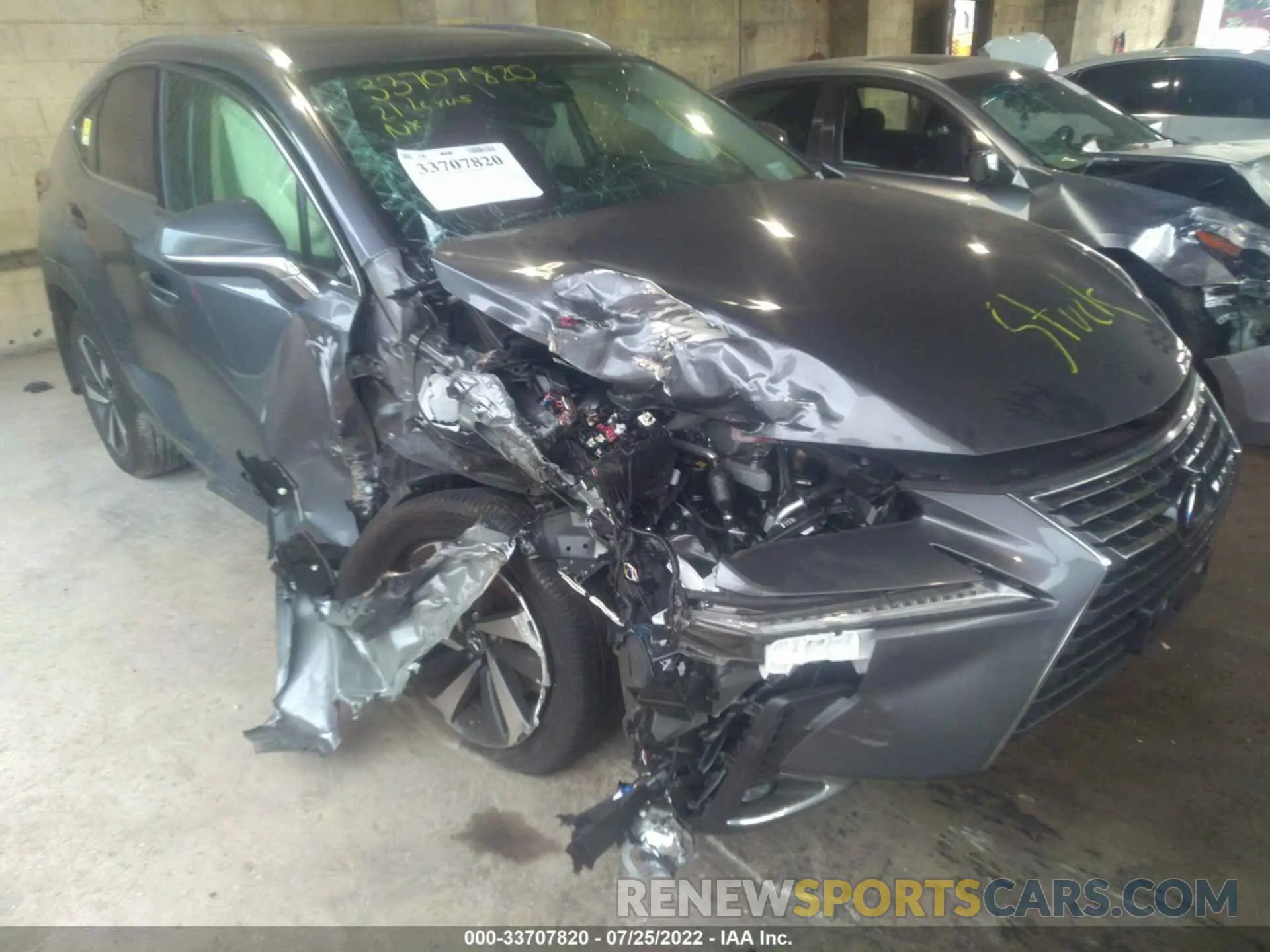 6 Photograph of a damaged car JTJGARDZ6M2253131 LEXUS NX 2021