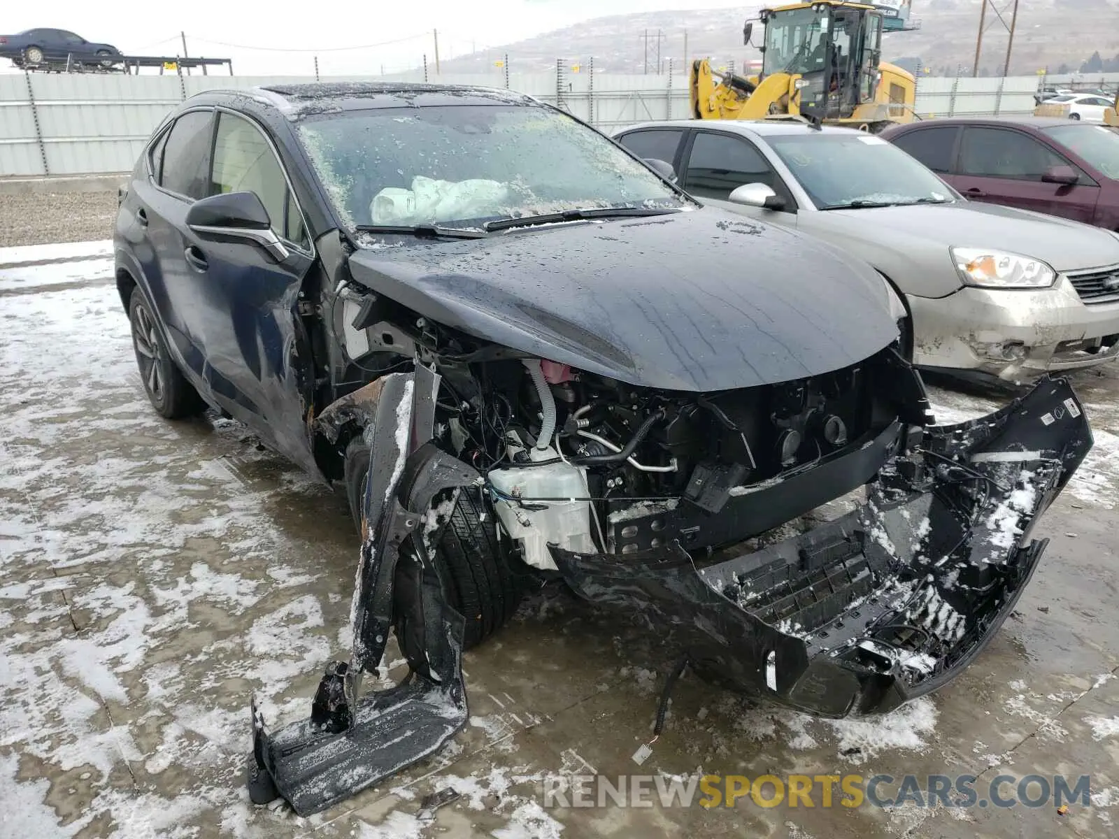 1 Photograph of a damaged car JTJGARDZ7M2240064 LEXUS NX 2021