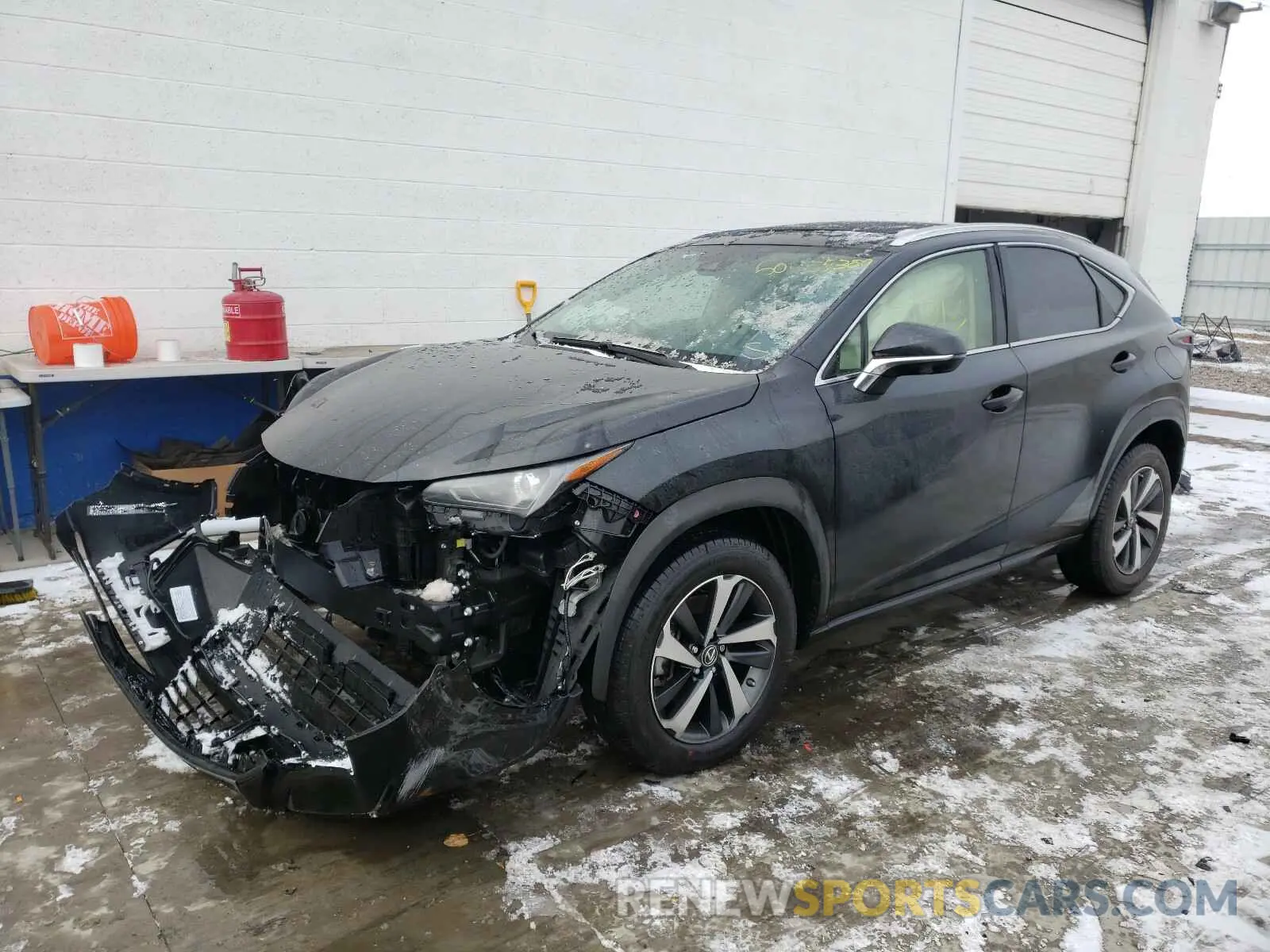 2 Photograph of a damaged car JTJGARDZ7M2240064 LEXUS NX 2021