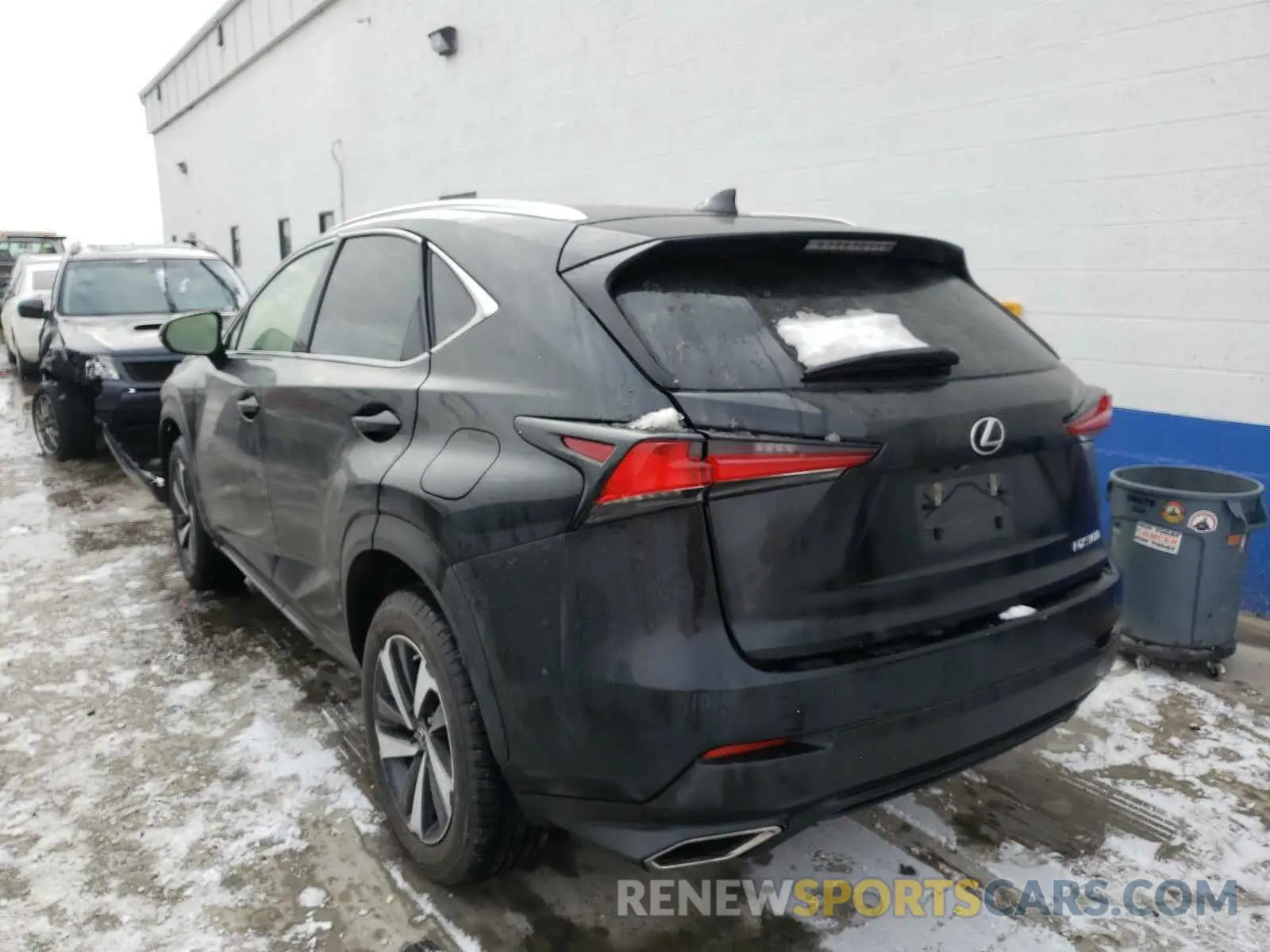 3 Photograph of a damaged car JTJGARDZ7M2240064 LEXUS NX 2021