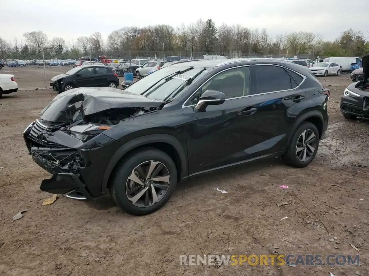1 Photograph of a damaged car JTJGARDZ7M2243997 LEXUS NX 2021