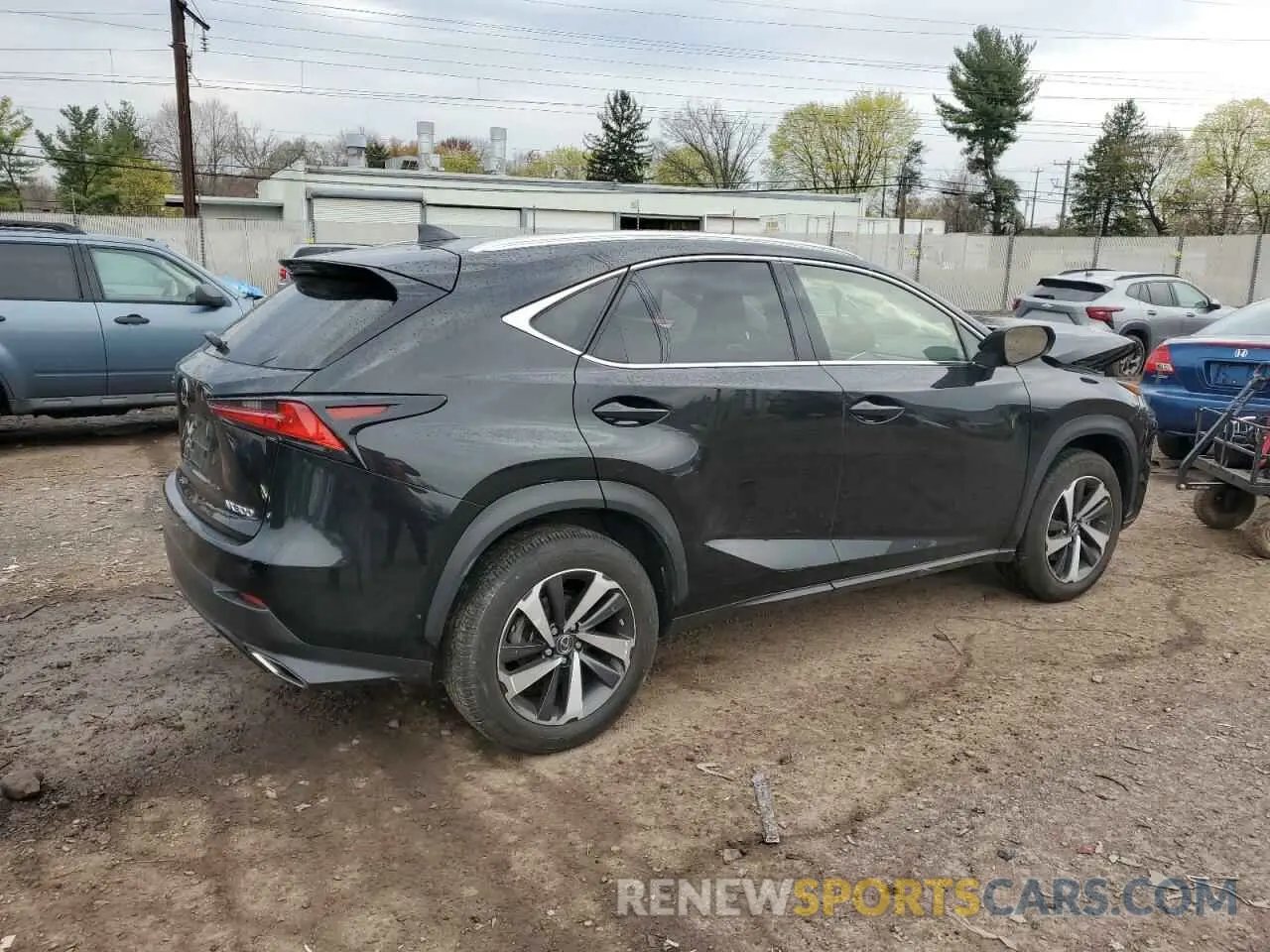3 Photograph of a damaged car JTJGARDZ7M2243997 LEXUS NX 2021